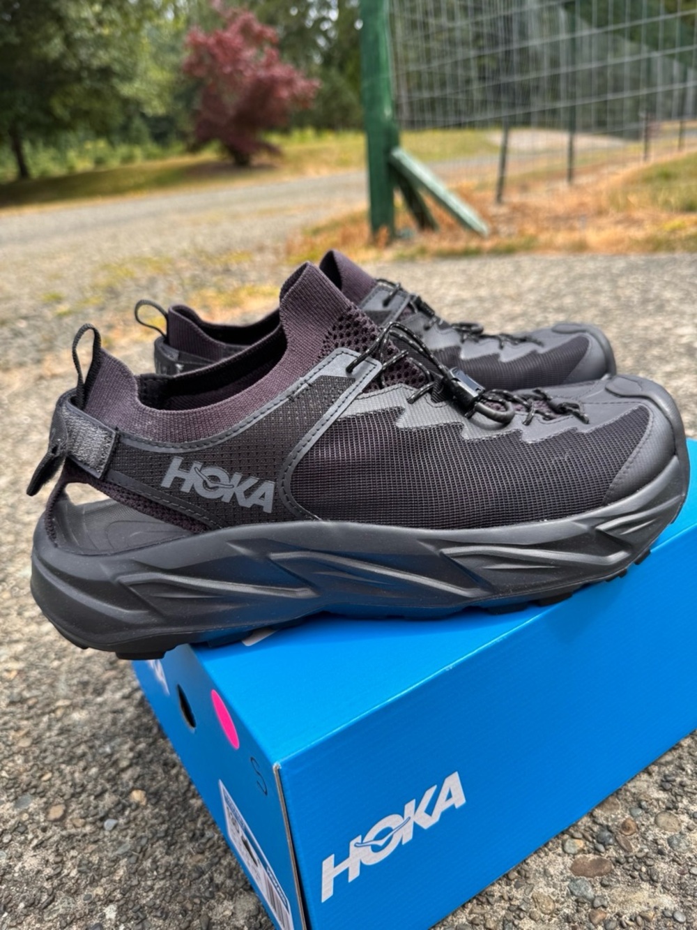 HOKA Black Men’s Hopara 2 Hiking Shoes - Size 13 NEW In Box - Picture 5 of 13